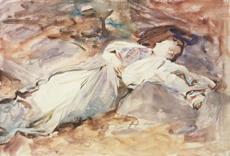 John Singer Sargent Violet Sleeping china oil painting image